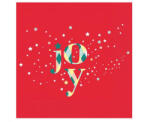  Karácsonyi Red Joy szalvéta 20 db-os 33x33 cm (MLG169096) - sandori
