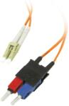 C2G Fiber Optic LC Fiber Optic SC Átalakító Narancssárga 2m 85256 (85256)