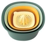 Brabantia Tasty+ készlet, 2 keverőtál, szűrő és facsaró 1001199 (122262)