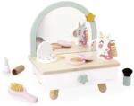 Janod Unicorn Măsuță de toaletă mică din lemn (J06463ROZ)