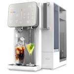 NatureFlow Sistem de purificare/filtrare a apei NatureFlow I4, 4, 8 litri, Apa rece si cuburi de gheata, Filtrare in 10 etape, Osmoza inversa, Alb/Gri (NF-I4) Fierbator