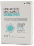APLB Glutathione Niacinamide Sheet Mask 10 × 25 ml