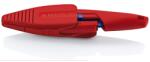 KNIPEX 78 61 150 V01 Slim Knips szerszámtokban Finomvágó fogó ütésálló műanyag ház158 mm (78 61 150 V01)