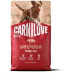 CARNILOVE Active Dog Lamb and Wild Boar Adult 4 kg bárány és vaddisznó, felnőtt kutyák számára