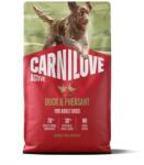CARNILOVE Active Dog Duck and Pheasant Adult 4 kg kacsa és fácán, felnőtt kutyák számára