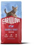 CARNILOVE Active Cat Salmon and Turkey for Kittens 6 kg lazac és pulyka, minden fajtájú kiscicák számára