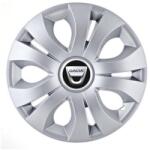 AutoHelix MSA Set 4 Capace Roti 15 inchi (R15), Compatibil Cu Dacia, model Top Gri (20366)