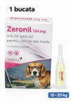 Chanelle Zeronil, solutie antiparazitara pentru caini talie medie intre 10.20 kg, 134 mg, 1 pipeta, EXPIRA 30.07. 2026