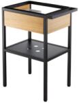 Deante Consola sustinere lavoar cu sertar, culoare negru 40 cm, Deante (CSD_X50B)