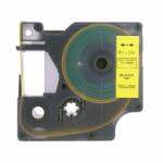 Compatibil Banda compatibila Dymo 18058, S0718340, 19mm x 1, 5m text negru / fundal galben (18058)