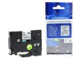 Compatibil Banda compatibila Brother TZ-NFX231/TZe-NFX231, 12mm x 5m, flexi, nailon, text negru/fundal alb (TZeNFX231)