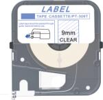 Compatibil Max LM-309T, 9mm x 8m, transparent banda compatibila (PT-309T)