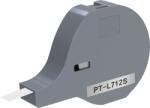 PT P700 L712S, 12mm x 8m, argintiu banda (PT-L712S)
