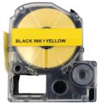 Compatibil Epson LK-6YBW, 24 mm x 9 m galben, bandă compatibilă cu aderență extrem de puternică (EPLK6YBW)