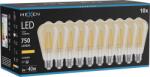Mexen Vintis 10x LED нажежаема жичка крушка E27, ST64, 8W, Топла - 2200K, 750 lm, кехлибар (L152-E27-0822-50x10)