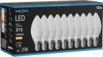 Mexen Nova 10x LED крушка E14, C37, 3W, Топла - 3000K, 315 lm - L102-E14-0330-01x10 (L102-E14-0330-01x10)