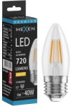 Mexen Vintis LED филамент крушка E27, C35, 6W, Топла - 2700K, 720 lm, прозрачна - L154-E27-0627-00 (L154-E27-0627-00)