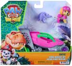PAW Patrol Vehicul de salvare cu figurina, Paw Patrol, Dino Rescue Jet, Skye, 6075758