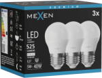 Mexen Nova 3x LED крушка E27, G45, 5W, неутрална - 4000K, 525 lm - L101-E27-0540-01x03 (L101-E27-0540-01x03)