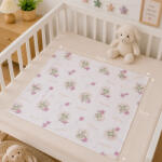 Baby Bruin nyomott mintás textil pelenka - lányos bárány minta (2 db) (311197lanybari)