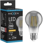 Mexen Vintis LED филментна крушка E27, A60, 4W, Топла - 2200K, 280 lm, дим - L150-E27-0422-70 (L150-E27-0422-70)