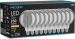 Mexen Vintis 10x LED филaмент крушка спирала E27, G125, 6W, Топло - 2200K, 350 lm, димно (L168-E27-0622-70x10)