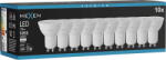 Mexen Nova 10x LED крушка GU10, 10W, Неутрална - 4000K, 1055 lm - L108-GU10-1040-01x10 (L108-GU10-1040-01x10)