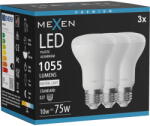 Mexen Nova 3x LED крушка E27, R63, 10W, неутрална - 4000K, 1055 lm - L104-E27-1040-01x03 (L104-E27-1040-01x03)