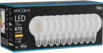 Mexen Vintis 10x LED крушка с нажежаема жичка E27, G80, 4W, Топла - 2700K, 470 lm, прозрачен (L155-E27-0427-00x10)