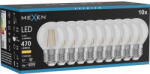 Mexen Vintis 10x LED филамент крушка E27, G45, 4W, Топло - 2700K, 470 lm, прозрачно (L156-E27-0427-00x10)