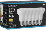 Mexen Nova 6x LED крушка E27, R63, 12W, Топла - 3000K, 1260 lm - L104-E27-1230-01x06 (L104-E27-1230-01x06)