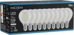 Mexen Vintis 10x LED филамент крушка E14, G45, 6W, Неутрална - 4000K, 720 lm, прозрачно (L156-E14-0640-00x10)