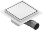 Mexen Flat-Q M13 квадратен подов сифон 15 x 15 cm, бял - 1210015 (1210015)