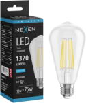 Mexen Vintis LED лампа с нажежаема жичка E27, ST64, 10W, Студена - 6500K, 1320 lm, прозрачно (L152-E27-1065-00)