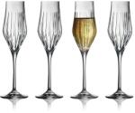 Lyngby Glas set de pahare cu picior pentru șampanie din sticlă de cristal 230 ml 99KK-SLUZWL_TSP (37050) Pahar