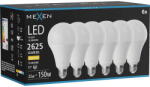 Mexen Nova 6x LED крушка E27, A95, 25W, Топла - 3000K, 2625 lm - L100-E27-2530-01x06 (L100-E27-2530-01x06)