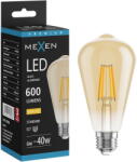 Mexen Vintis LED нажежаема лампа E27, ST64, 6W, Топла - 2700K, 600 lm, кехлибар - L152-E27-0627-50 (L152-E27-0627-50)