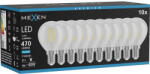 Mexen Vintis 10x LED филамент крушка E14, G45, 4W, Студена - 6500K, 470 lm, прозрачна (L156-E14-0465-00x10)