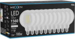 Mexen Vintis 10x LED филаментна крушка E27, G125, 12W, Неутрална - 4000K, 1560 lm, ясна (L158-E27-1240-00x10)