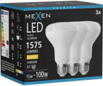 Mexen Nova 3x LED крушка E27, R80, 15W, Топла - 3000K, 1575 lm - L105-E27-1530-01x03 (L105-E27-1530-01x03)