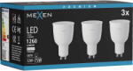 Mexen Nova 3x LED крушка GU10, 12W, Неутрална - 4000K, 1260 lm - L108-GU10-1240-01x03 (L108-GU10-1240-01x03)