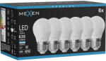 Mexen Nova 6x LED крушка E27, G45, 6W, Студена - 6500K, 630 lm - L101-E27-0665-01x06 (L101-E27-0665-01x06)