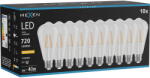 Mexen Vintis 10x LED крушка на нишка E27, ST64, 6W, Топла - 2200K, 720 lm, прозрачен (L152-E27-0622-00x10)