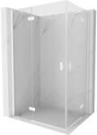 Mexen Mist-H Cabină de duș Duo cu deschidere stânga 115 x 75 cm, transparentă, albă - 8A5-115L-075P-20-00 (8A5-115L-075P-20-00)