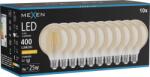 Mexen Vintis 10x крушка с нажежаема жичка LED E27, G95, 4W, Топла - 2200K, 400 lm, кехлибар (L157-E27-0422-50x10)