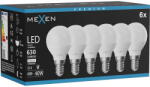 Mexen Nova 6x LED крушка E14, G45, 6W, Неутрална - 4000K, 630 lm - L101-E14-0640-01x06 (L101-E14-0640-01x06)