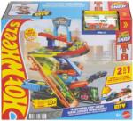 Mattel Hot Wheels: Set de joacă Garajul cascadorilor - Mattel (JHL94)