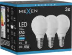 Mexen Nova 3x LED крушка E14, G45, 6W, Студена - 6500K, 630 lm - L101-E14-0665-01x03 (L101-E14-0665-01x03)