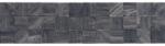 Mexen Riga Lyon Black mostră plăci de gresie glazurată rect. G1, placă de perete imitând lemnul, mat - TL713-50-S (TL713-50-S)