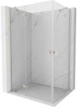 Mexen Mist-H Cabină de duș Duo cu ușă batantă stânga 115 x 70 cm, transparent, nichel periat - 8A5-115L-070P-97-00 (8A5-115L-070P-97-00)